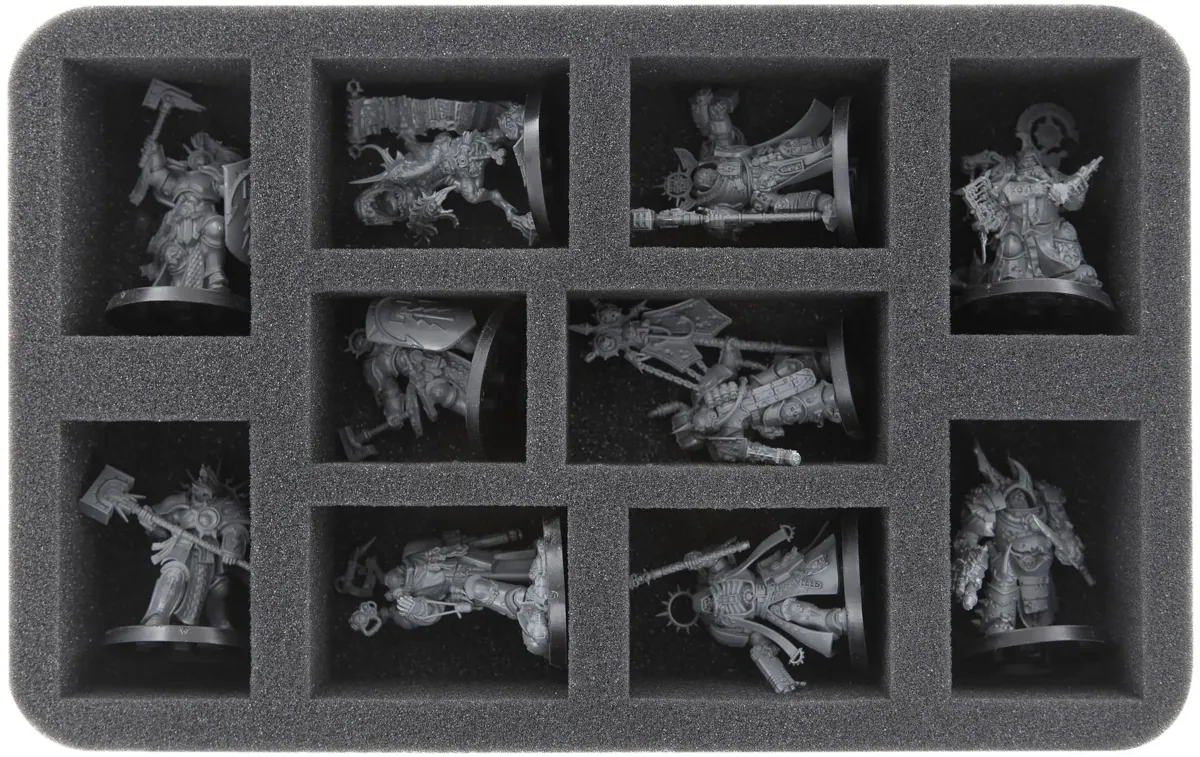 HS050A057 Feldherr foam tray for Adeptus Custodes - 10 compartments