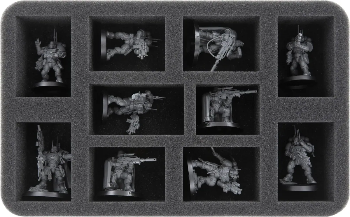 HS050A069 Feldherr foam tray for Death Guard - 10 compartments