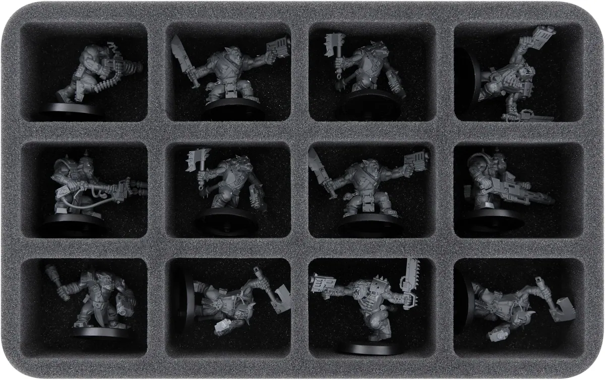 HS050A094 Feldherr foam tray for Orks - 12 compartments