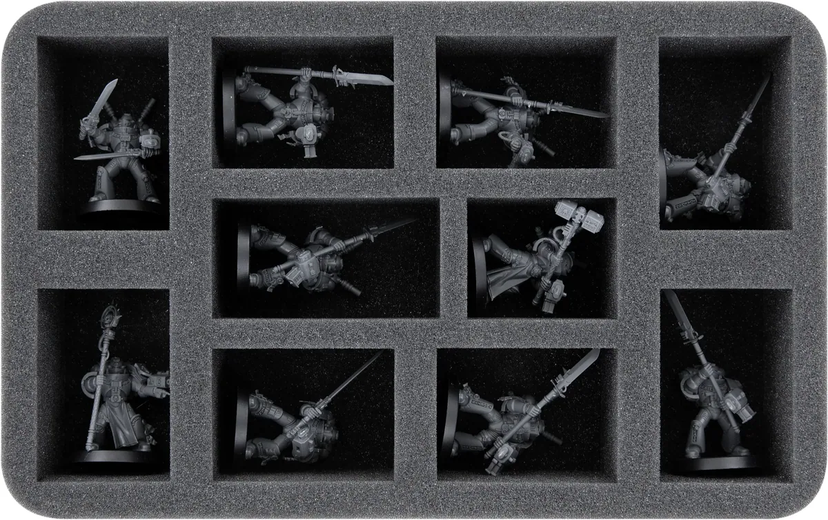 HS050A097 foam tray for Space Marines - 10 compartments