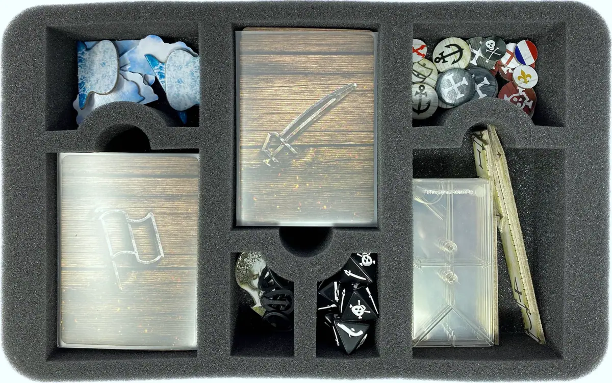 HS050A099 Feldherr foam tray for Oak an Iron - cards and game material