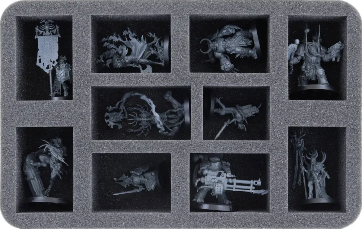 HS050A140 Feldherr foam tray for Soulblight Gravelords - 10 compartments