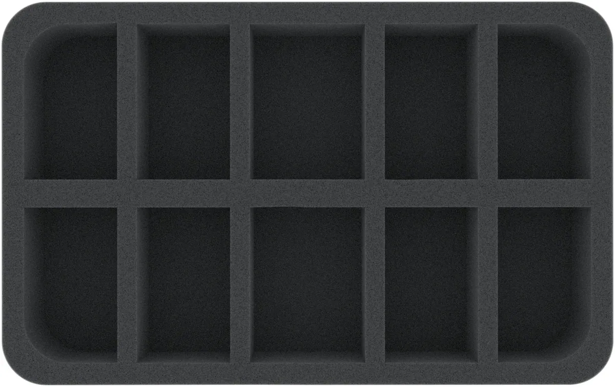 HS050A095 Feldherr foam tray for Orruk Warclans - 10 compartments