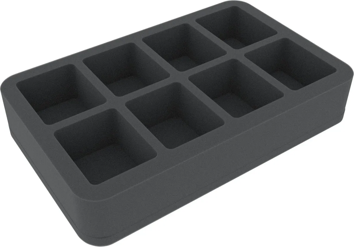 HSCX050BO foam tray with 8 big compartments for Descent