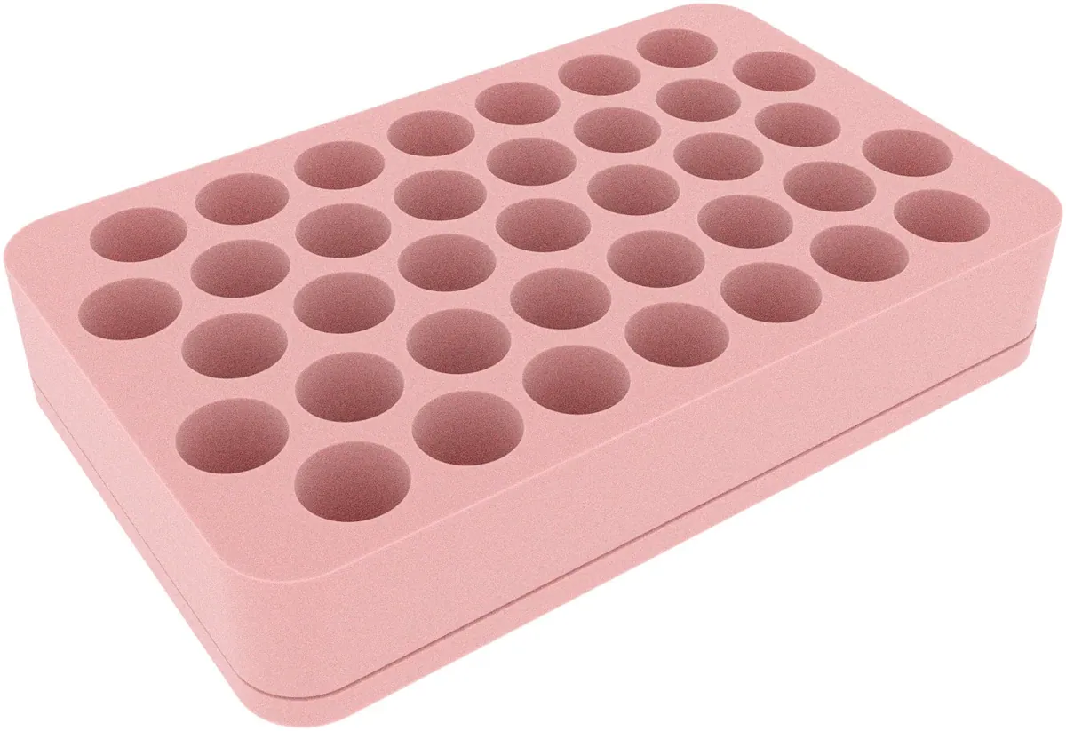 HS050P1BESD ESD foam tray with 37 Compartments