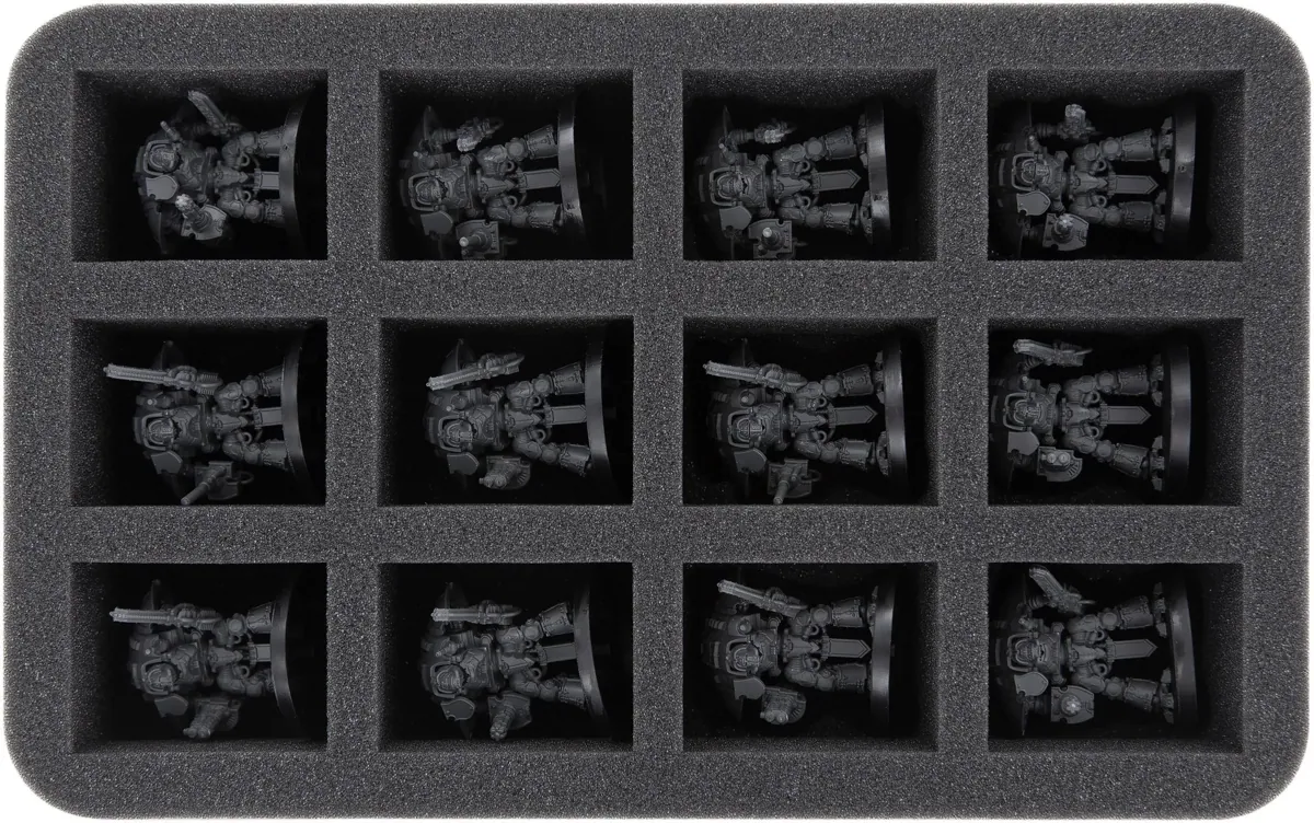 HS050WH29 Half-Size foam tray for Adeptus Titanicus