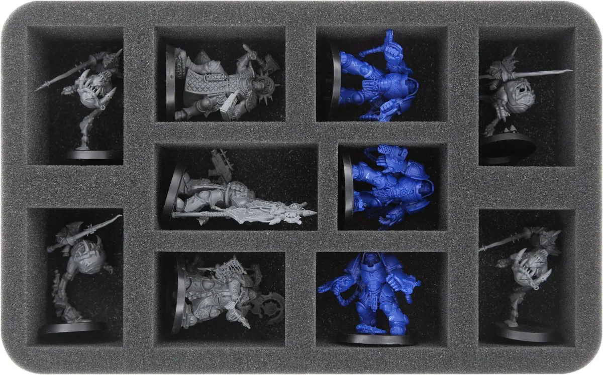 HS050WH53 foam tray for Space Marines - 10 compartments
