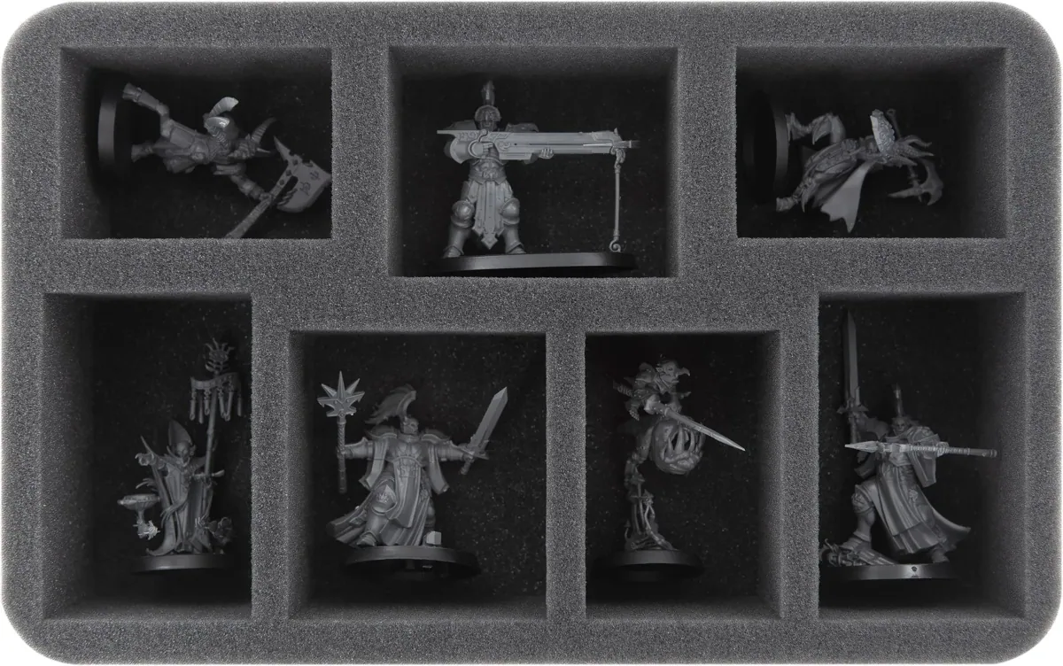 HS060A004 foam tray for Beasts of Chaos - 7 compartments