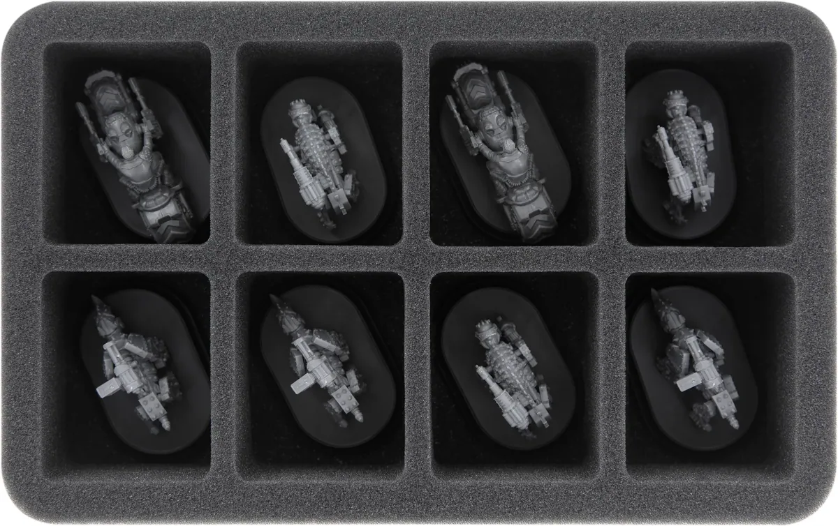 HS060A021 Feldherr foam tray for Wild West Exodus - 8 miniatures