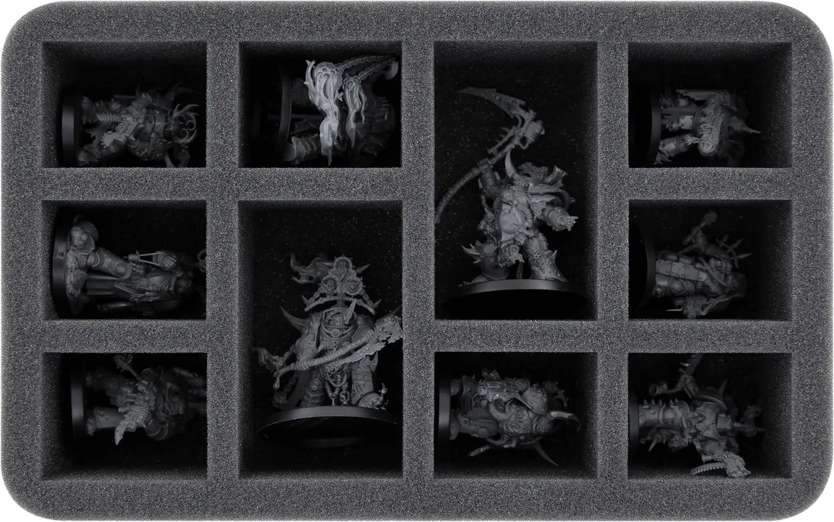 HS060A043 Feldherr foam tray for Death Guard - 10 compartments