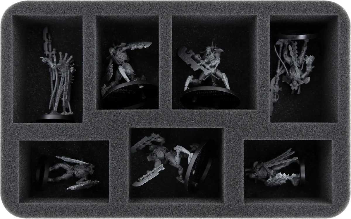 HS060A045 Feldherr foam tray for Necrons - 7 compartments