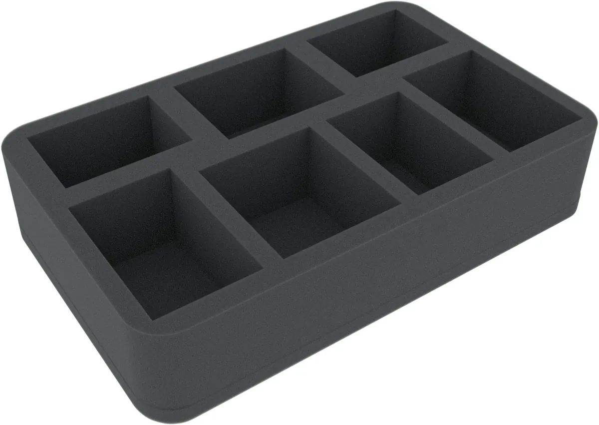 HS060A049 Feldherr foam tray for T'au Empire - 7 compartments