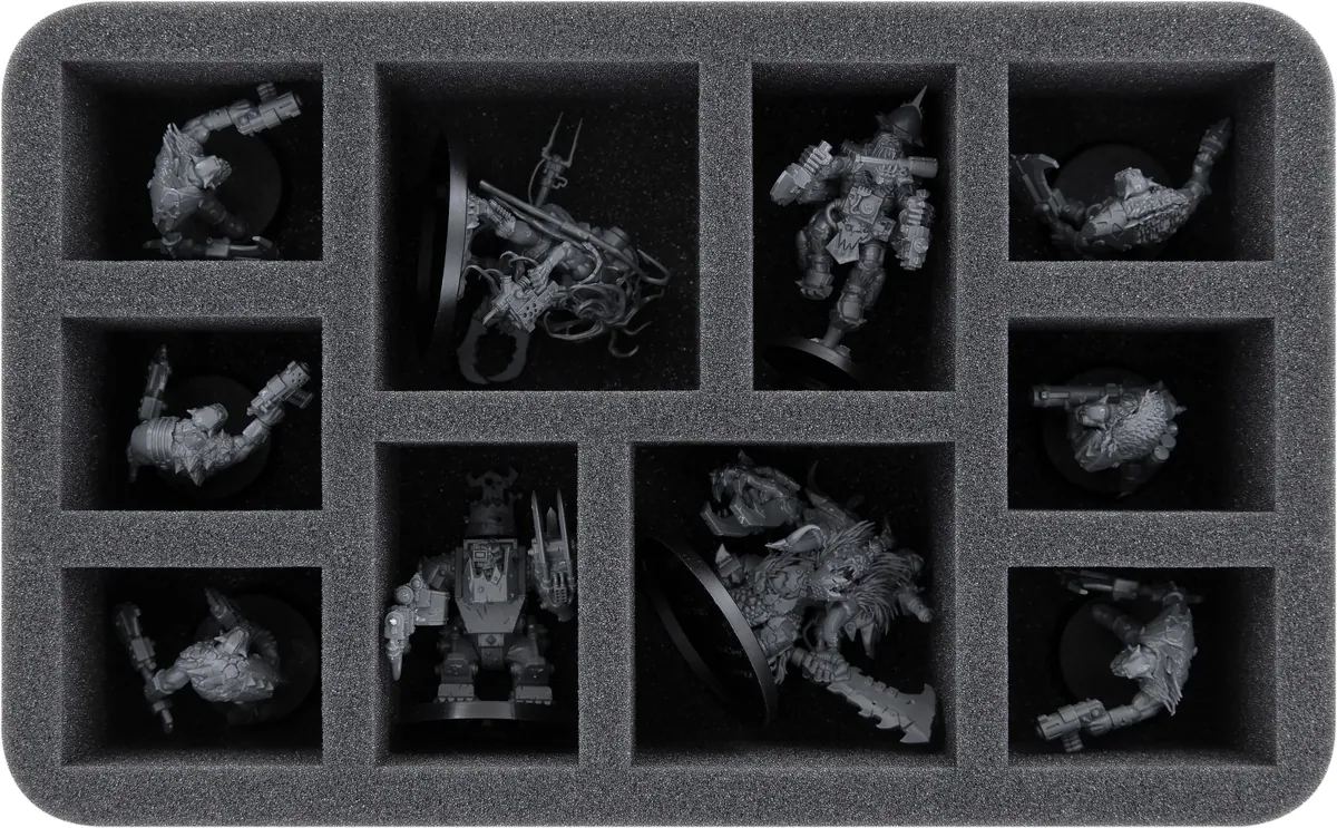 HS060A051 Feldherr foam tray for Orks - 6 compartments