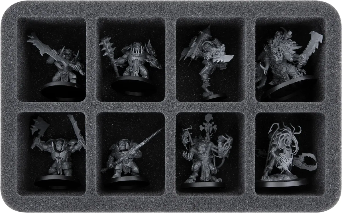 HS060A052 Feldherr foam tray for Orks - 8 compartments