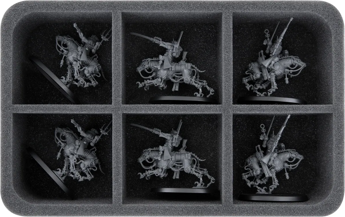 HS060A056 Feldherr foam tray for Adeptus Mechanicus - 6 compartments
