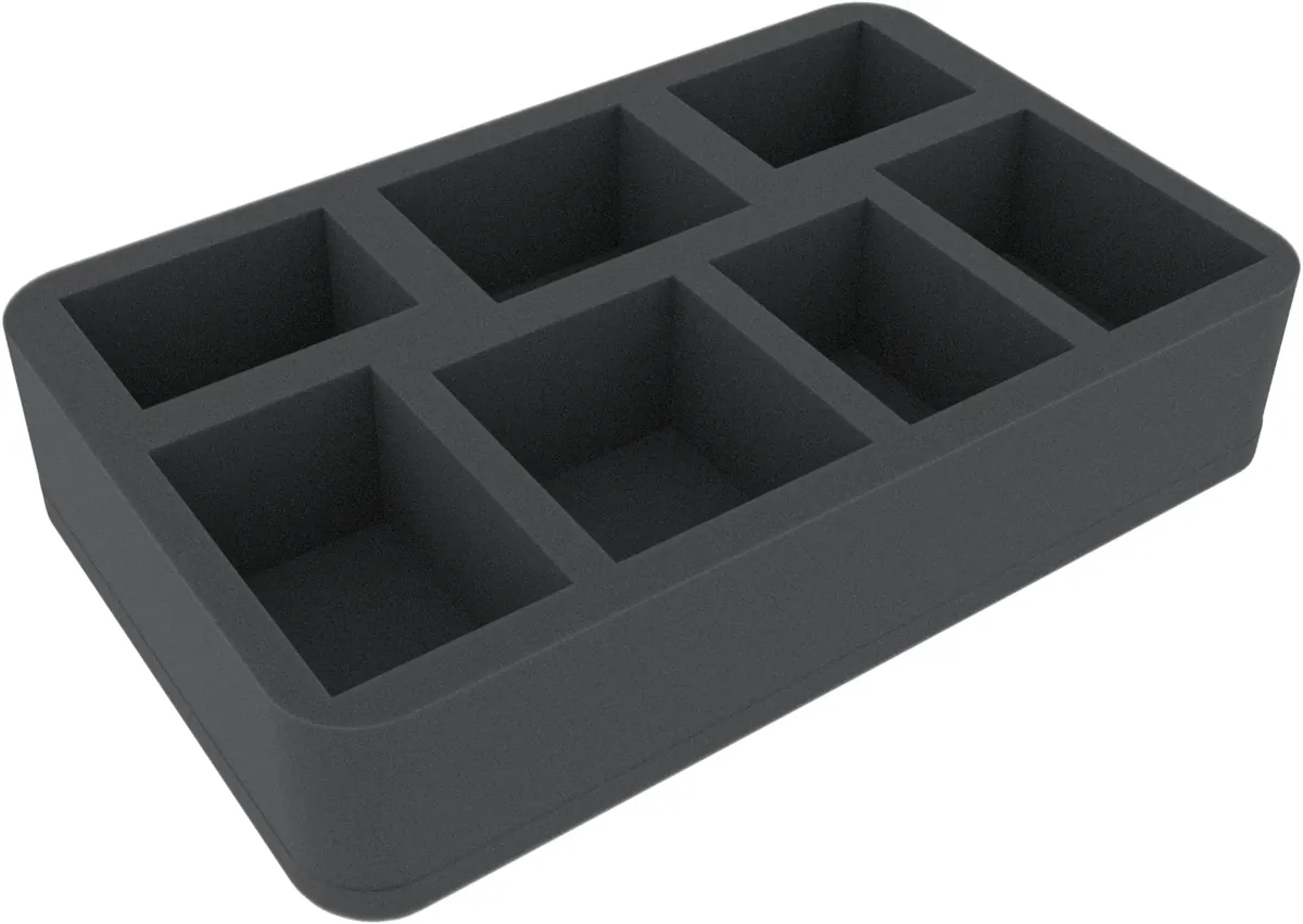 HS060A059 60 mm foam tray for miniatures in 1