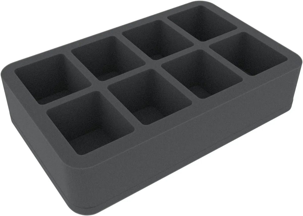 HS060A063 Feldherr foam tray for Leagues of Votann - 8 compartments