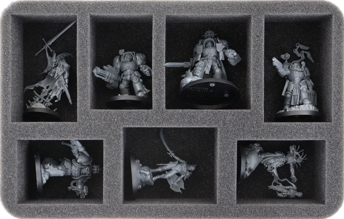 HS060A072 Feldherr foam tray for Hedonites of Slaanesh - 7 compartments