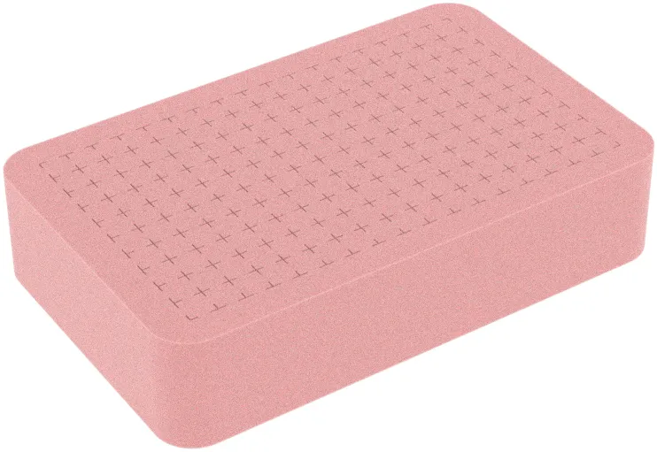 HS060RESD half-size Raster Foam Tray 30 mm - electrostatic dissipative