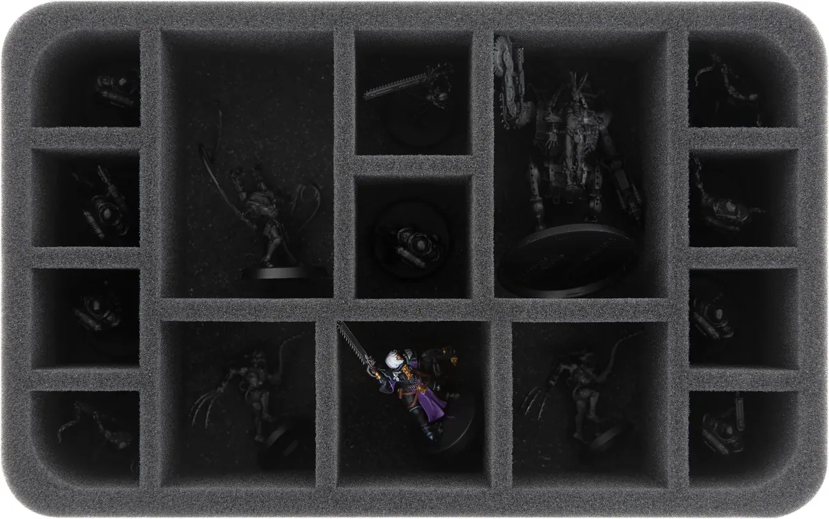 HS065A006 Feldherr foam tray for Adepta Sororitas - 15 compartments