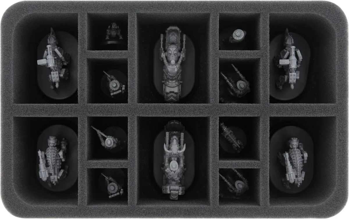 HS065A007 Feldherr foam tray for Wild West Exodus - 14 miniatures