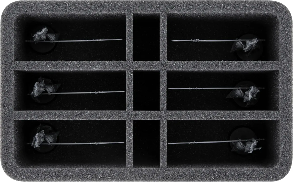 HS065A010 Feldherr foam tray for Lumineth Realm-lords - 9 compartments