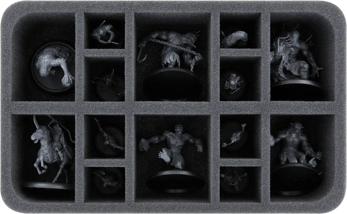 HS065A012 Feldherr foam tray for Malifaux - 14 compartments