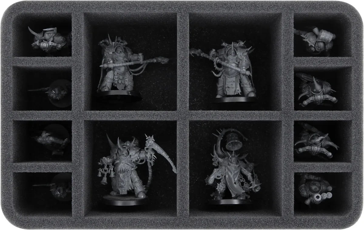HS070A014 Feldherr foam tray for Death Guard - 12 compartments