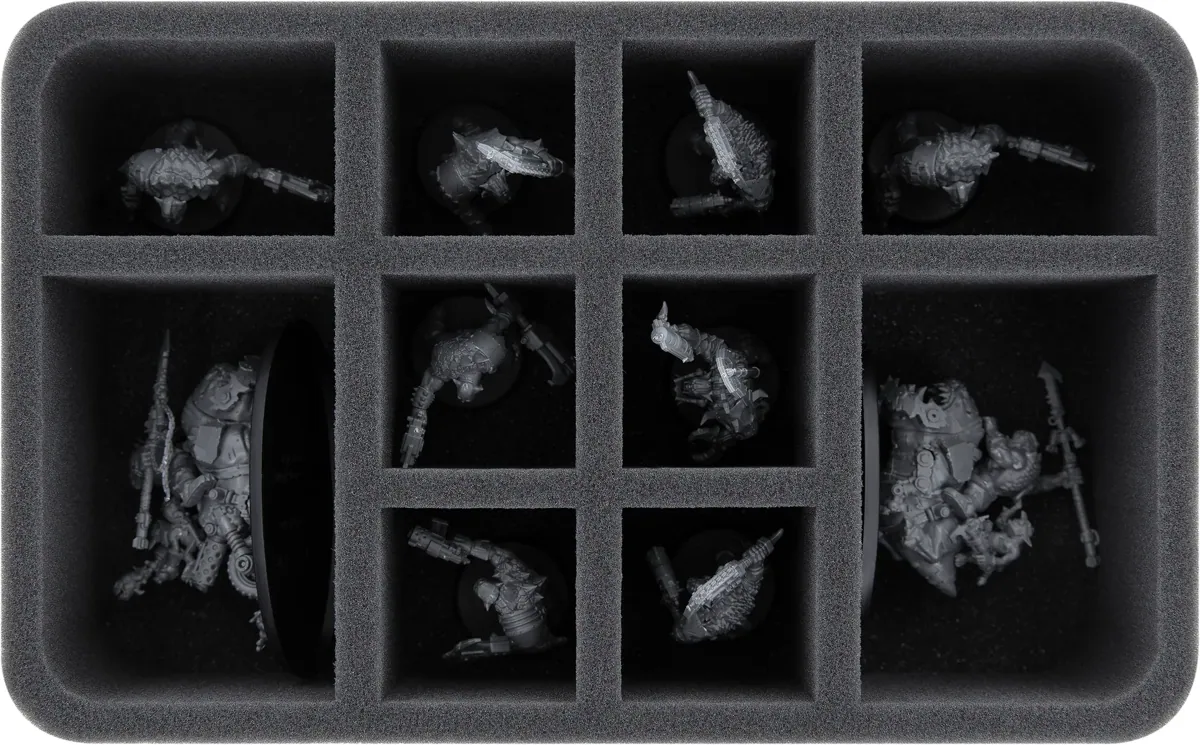 HS070A036 Feldherr foam tray for Orks - 10 compartments