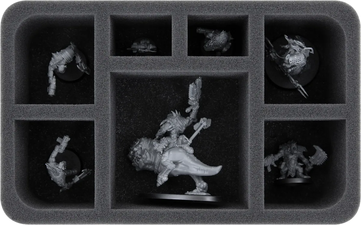 HS070A037 Feldherr foam tray for Orks - 7 compartments