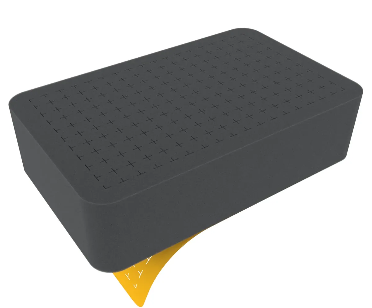 HS070RS 70 mm Half-Size Pick And Pluck foam tray self-adhesive