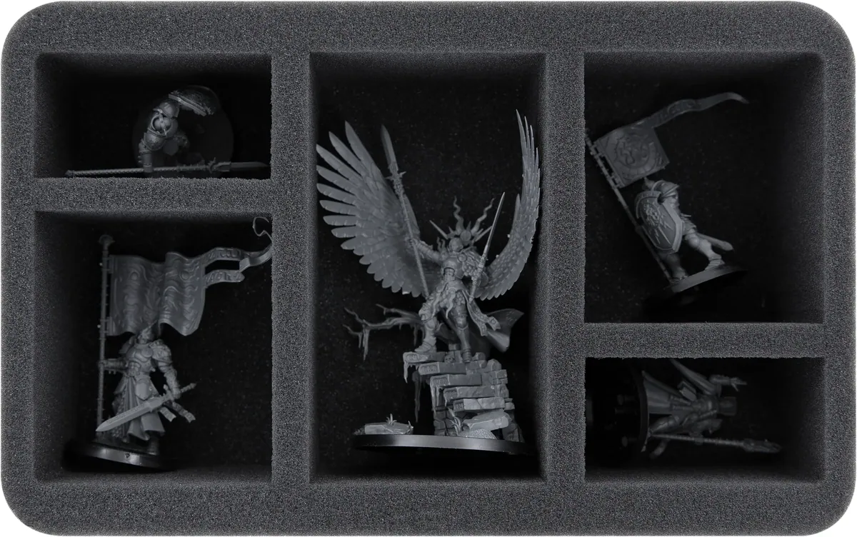 HS075A025 Feldherr foam tray for Stormcast Eternals - 5 compartments