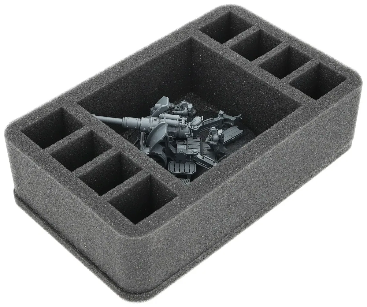 HS075A040 Feldherr foam tray for Astra Militarum - 9 Compartments