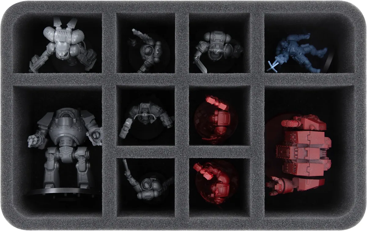 HS080A002 Feldherr foam tray for Adeptus Custodes - 10 compartments