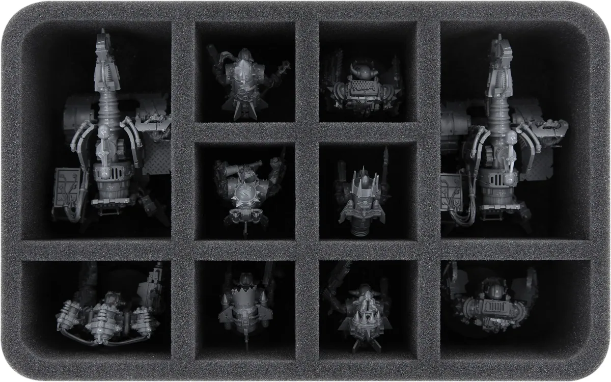 HS080A004 Feldherr foam tray for Orks - 10 compartments