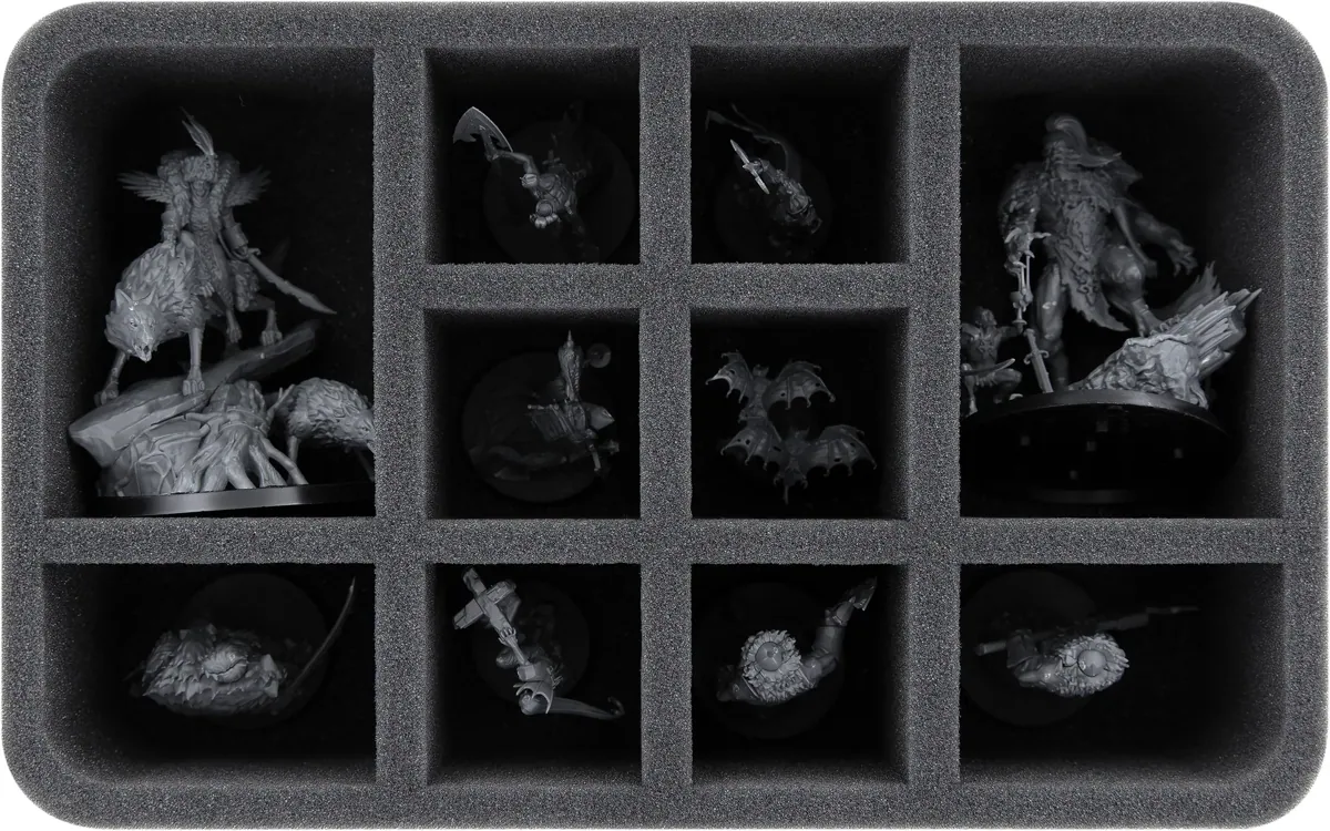 HS080A008 Feldherr foam tray for Soulblight Gravelords - 10 compartments