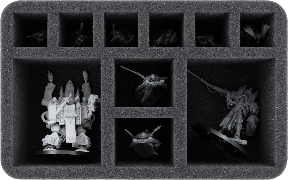 HS080A010 Feldherr foam tray for Adepta Sororitas - 10 compartments