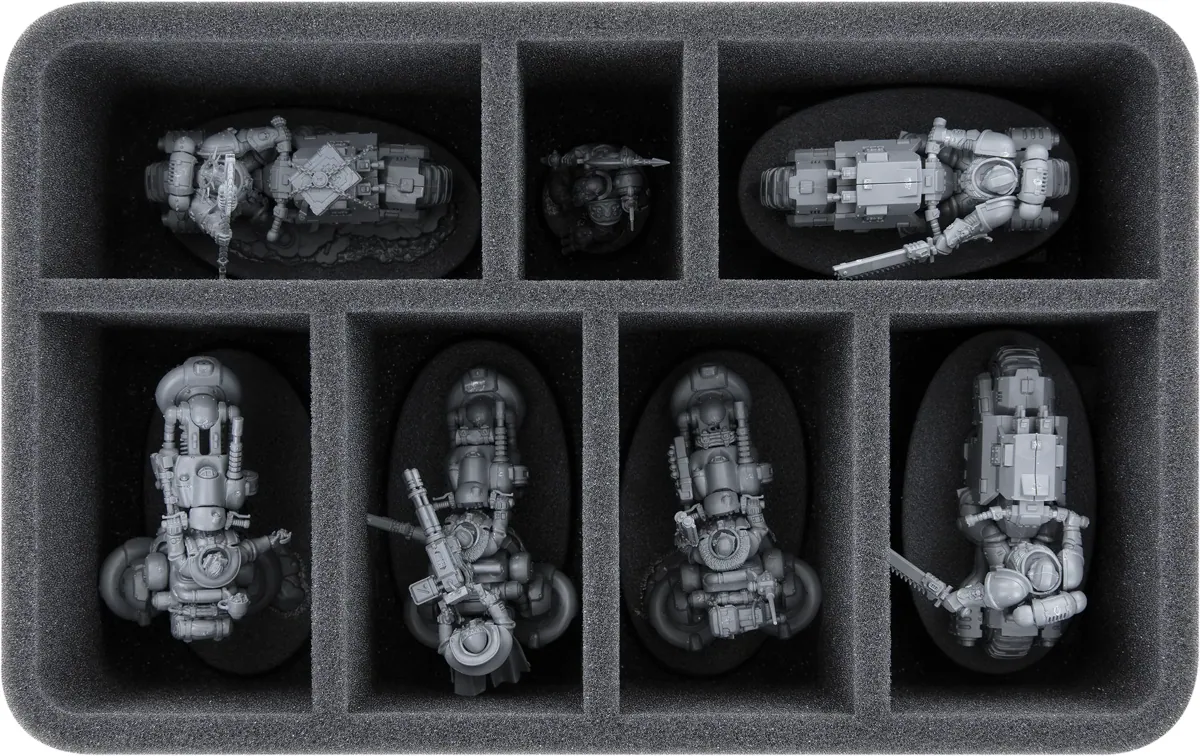 HS080A019 Feldherr foam tray for Chaos Daemons