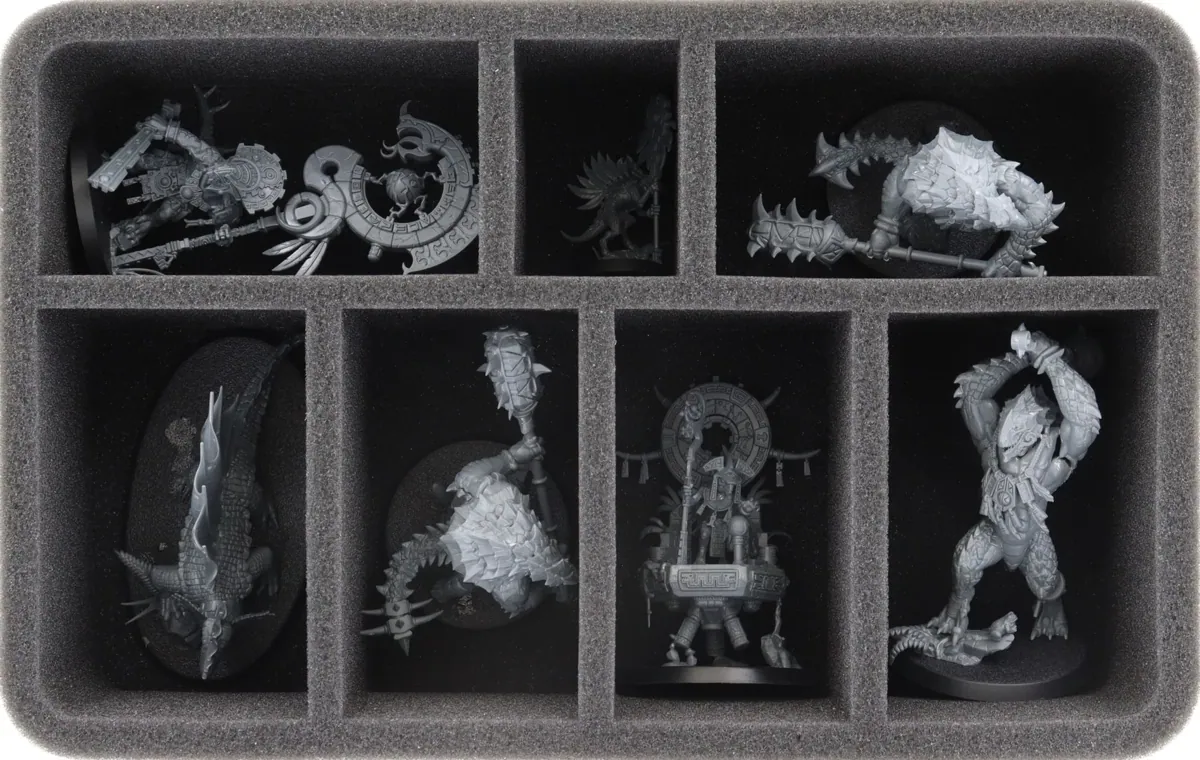 HS080A024 Feldherr foam tray for Seraphon - 7 compartments