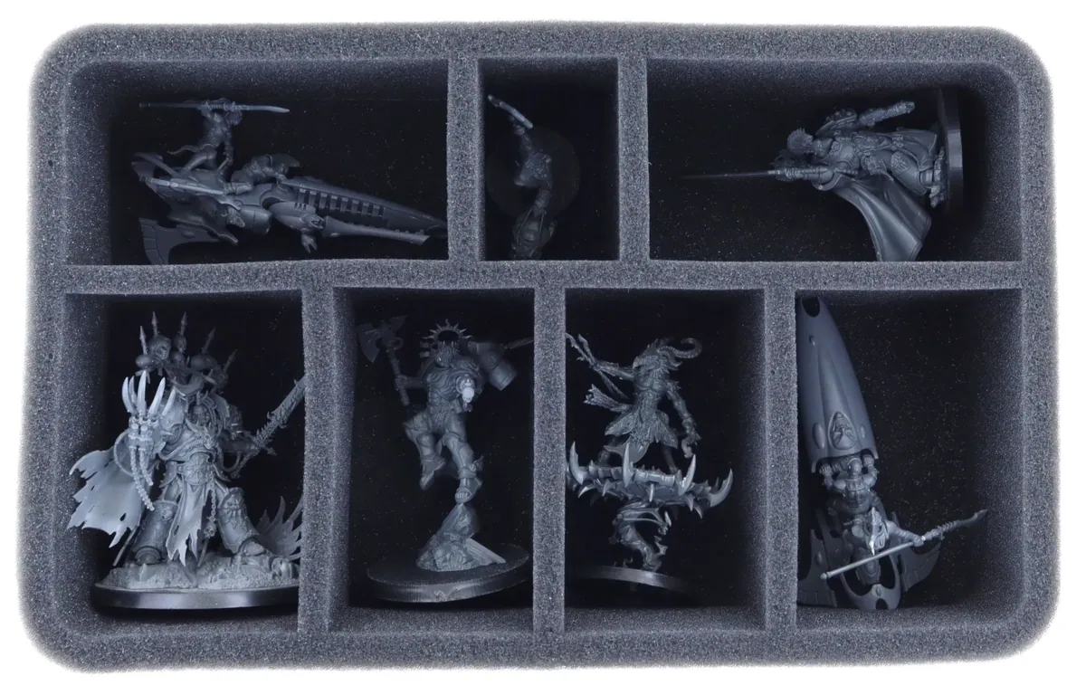 HS080A026 Feldherr foam tray for Harlequins - 7 compartments