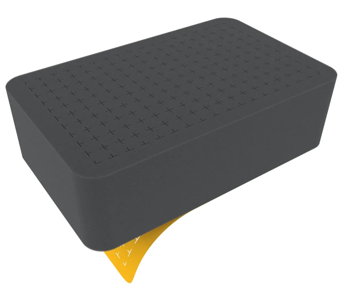 HS080RS 80 mm Half-Size Pick And Pluck foam tray self-adhesive