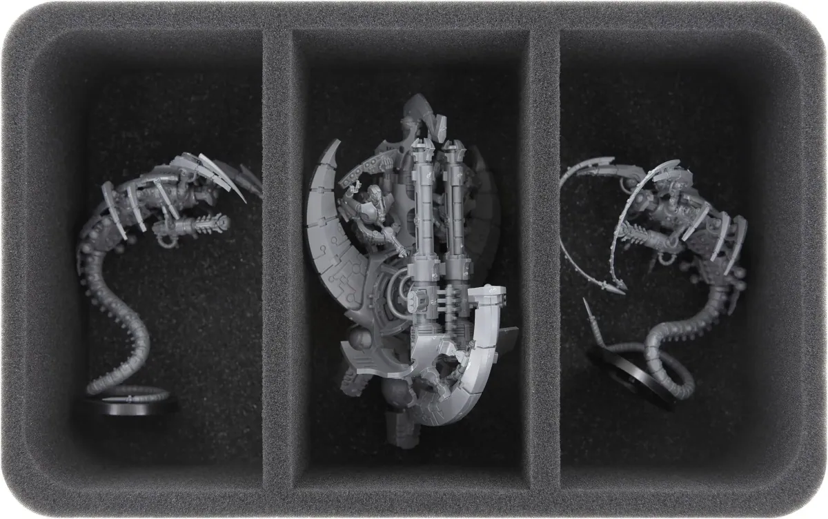 HS085A001 foam tray for Necrons - 3 compartments