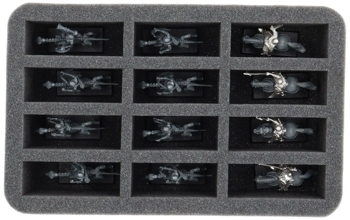 HS085A018 Feldherr foam tray for Tomb Kings of Khemri - 12 compartments