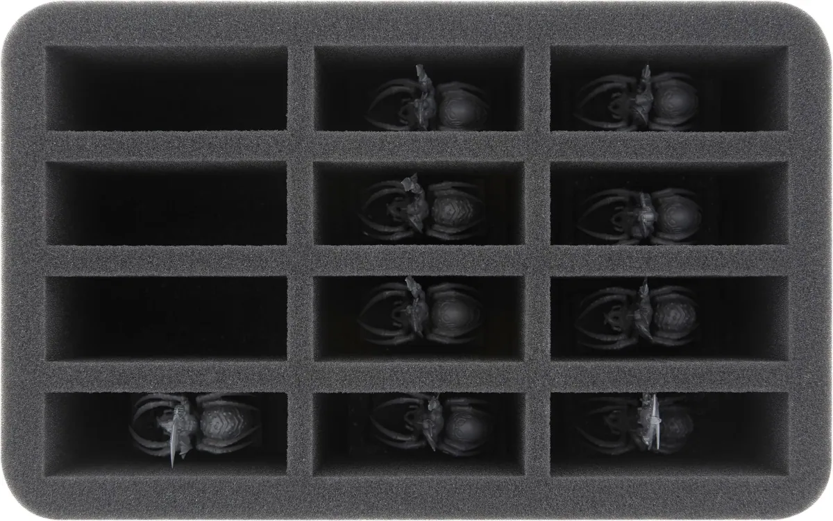 HS085WH58 Feldherr foam tray for Gloomspite Gitz - 12 compartments