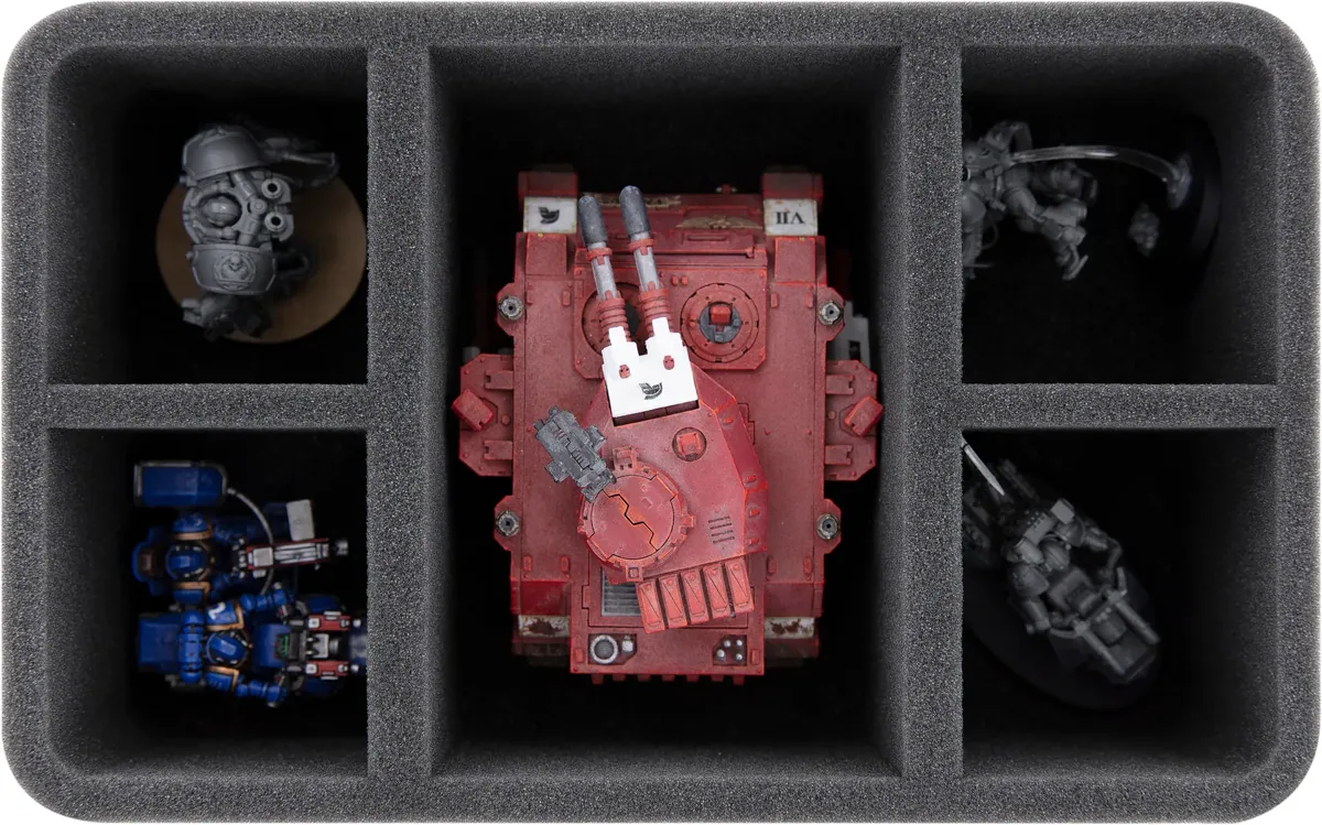 HS090A002 Half-Size foam tray for Space Marines