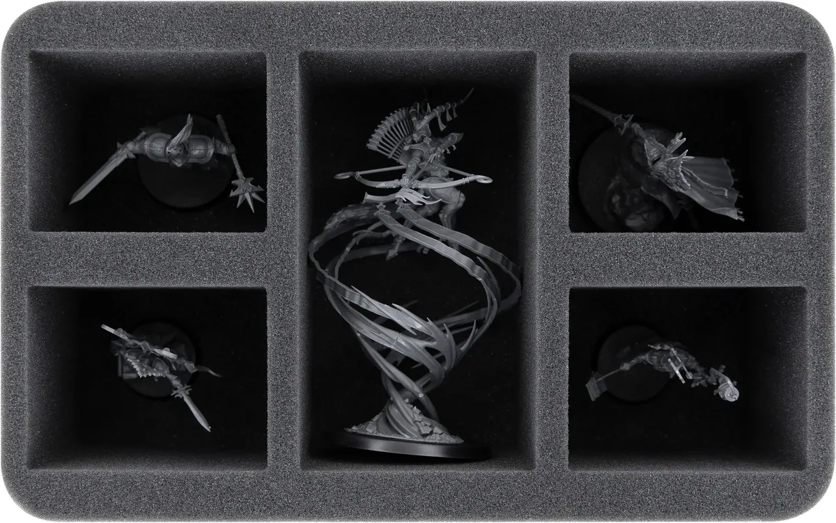 HS090A004 Feldherr foam tray for Lumineth Realm-Lords - 5 compartments