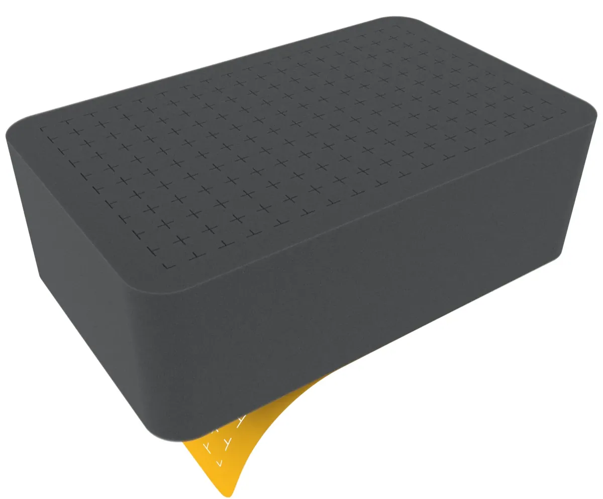 HS090RS 90 mm Half-Size Pick And Pluck foam tray self-adhesive