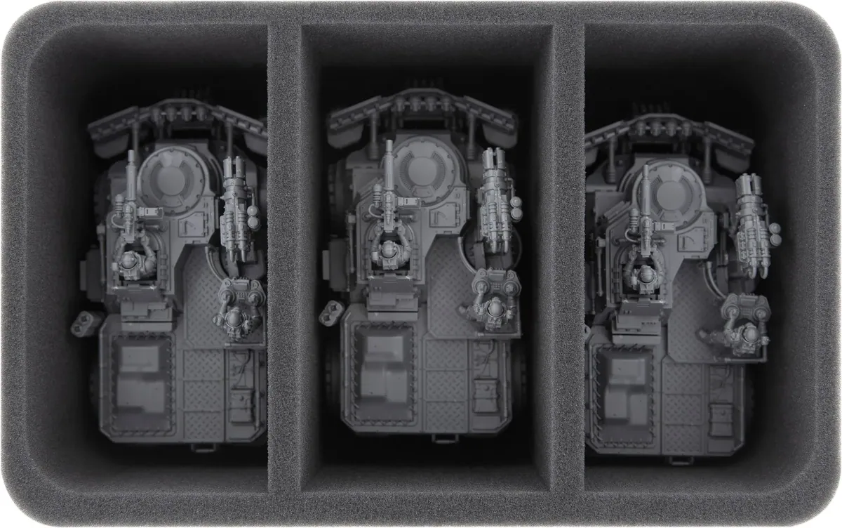 HS100A001 foam tray for Genestealer Cults - 3 compartments