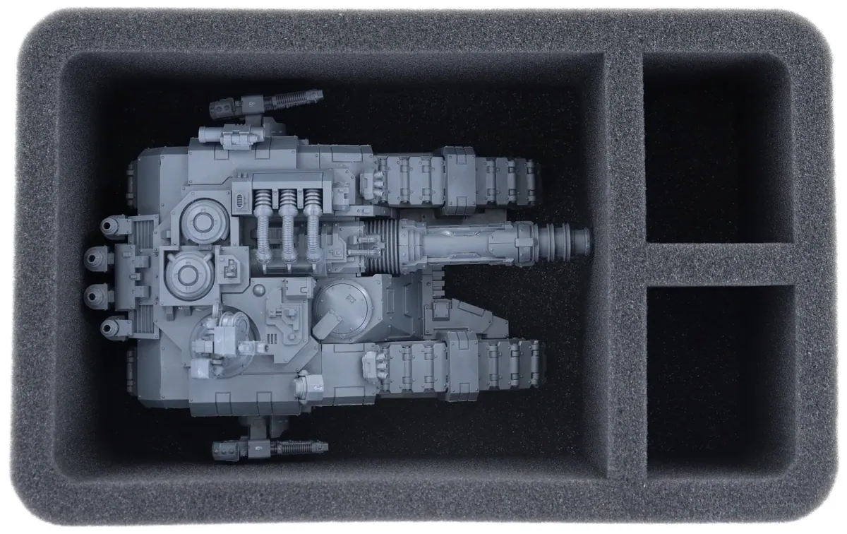 HS100A013 Feldherr foam tray for Space Marines - Sicaran Venator Tank Hunter