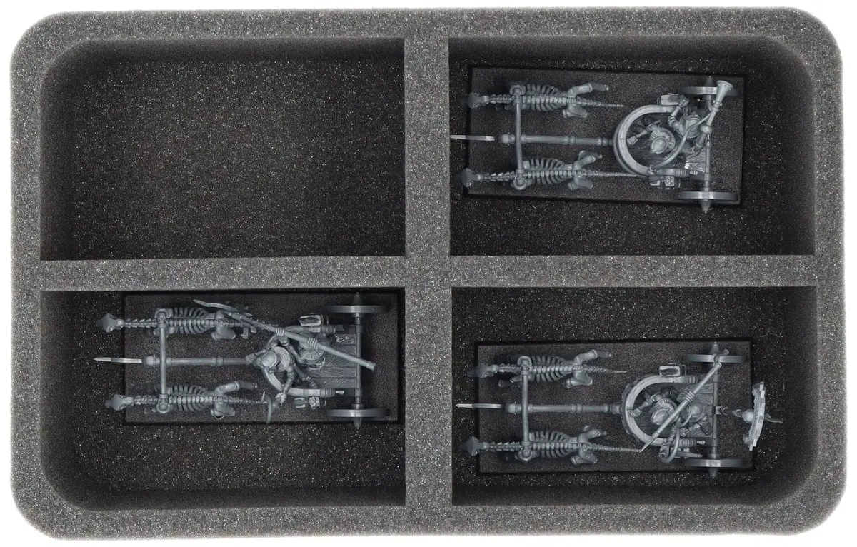 HS100A017 Half-Size foam tray for Tomb Kings of Khemri - 4 compartments
